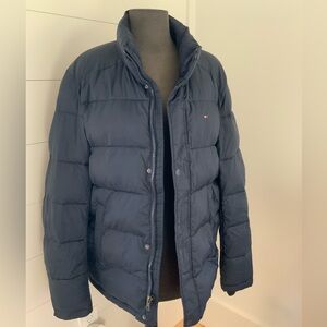 Tommy Hilfiger Dark Blue Puffer Jacket